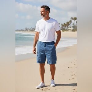 RedHead Men's Navy Fishing Cargo Shorts